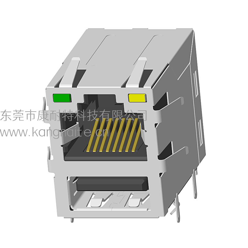 RJ45+USB2.0 100BASE
